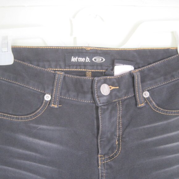 Let Me B. Women's Size 1 Dark Blue Bootcut Cotton/Spandex Mid-Rise Pant Jeans - Picture 2 of 8